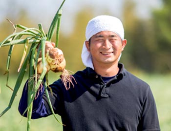 長崎県 特別栽培 玉ねぎ 生産者の写真