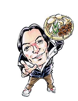 林田商店スタッフのイラスト