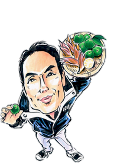 林田商店スタッフのイラスト