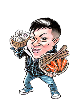 林田商店スタッフのイラスト