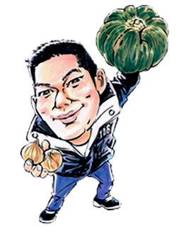 林田商店スタッフのイラスト