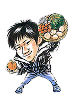 林田商店スタッフのイラスト