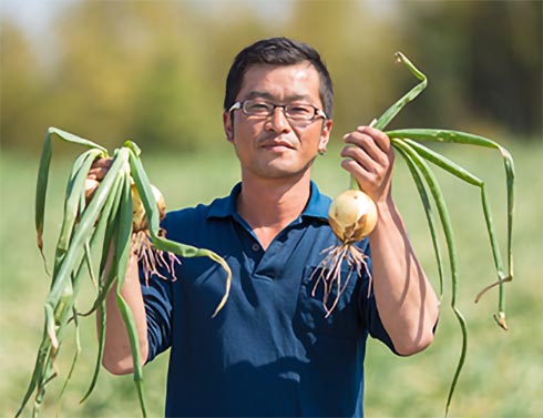 長崎県 有機玉ねぎ 生産者の写真
