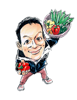 林田商店スタッフのイラスト